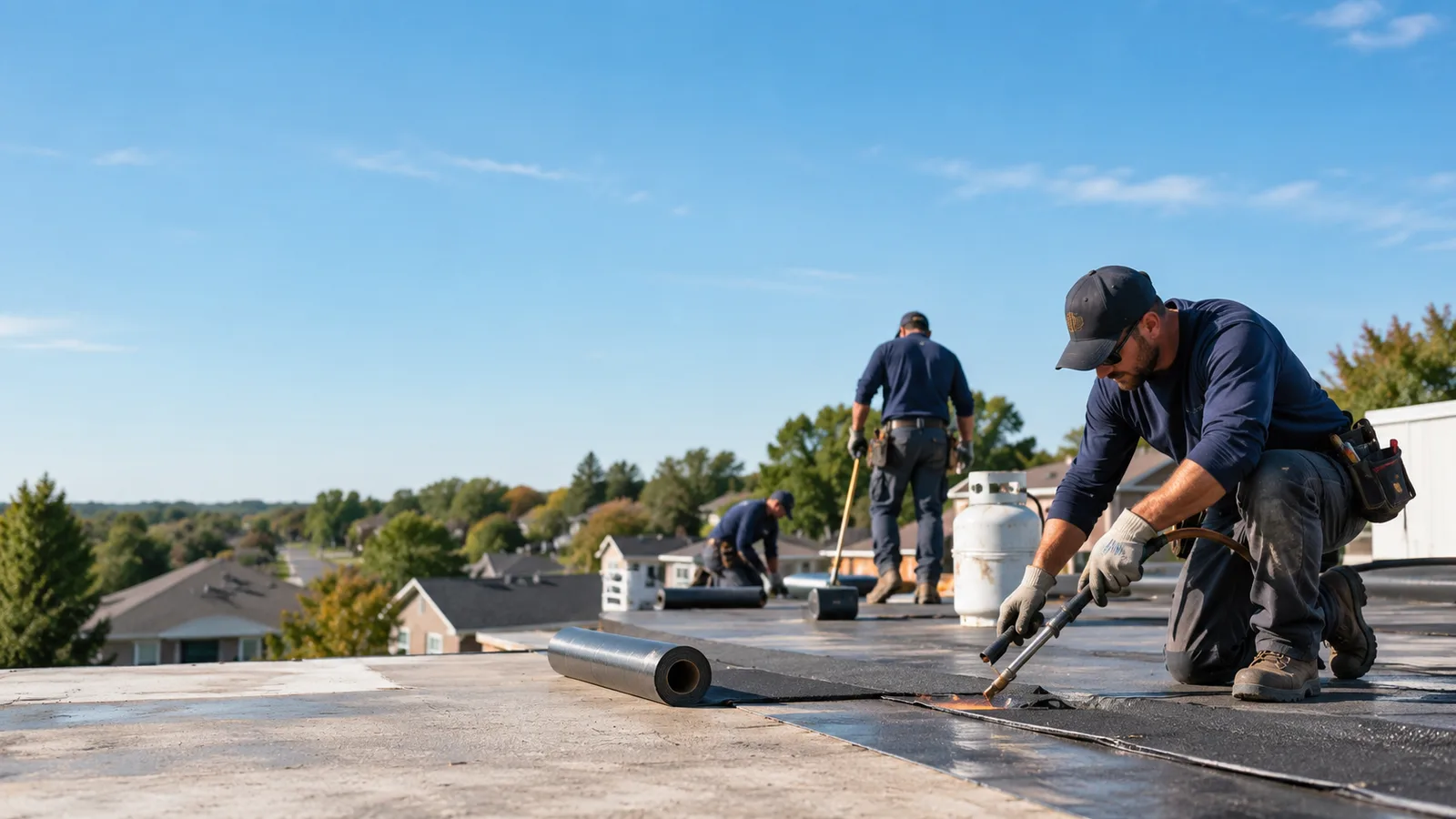 Flat Roof Leak Repair providers in Schofield, WI